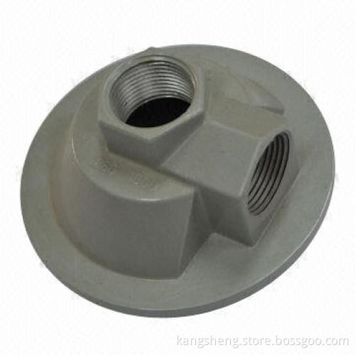 Die Casting Valve Base, CNC Machining and Lathing/Sandblasted/Optional Painting/Made of ADC12/A380